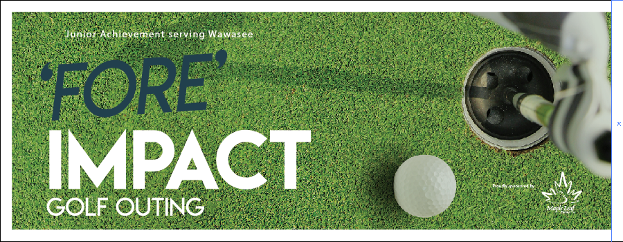 JA serving Wawasee FORE Impact Golf Outing Junior Achievement of